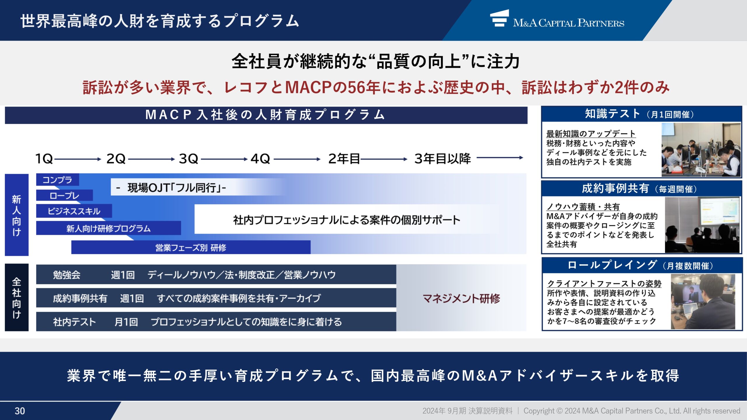 2024年9月期 通期決算説明資料の画像31