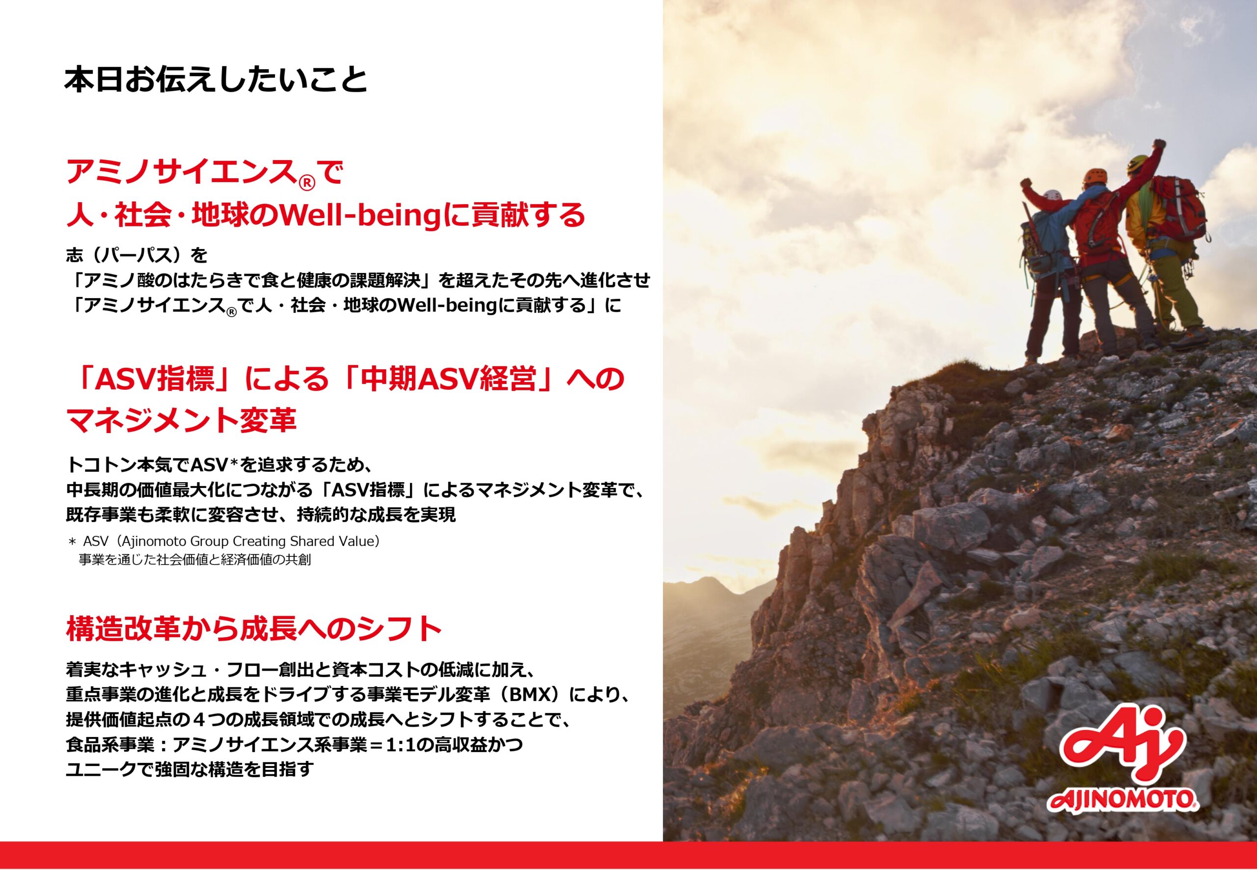 中期ASV経営2030ロードマップの画像3
