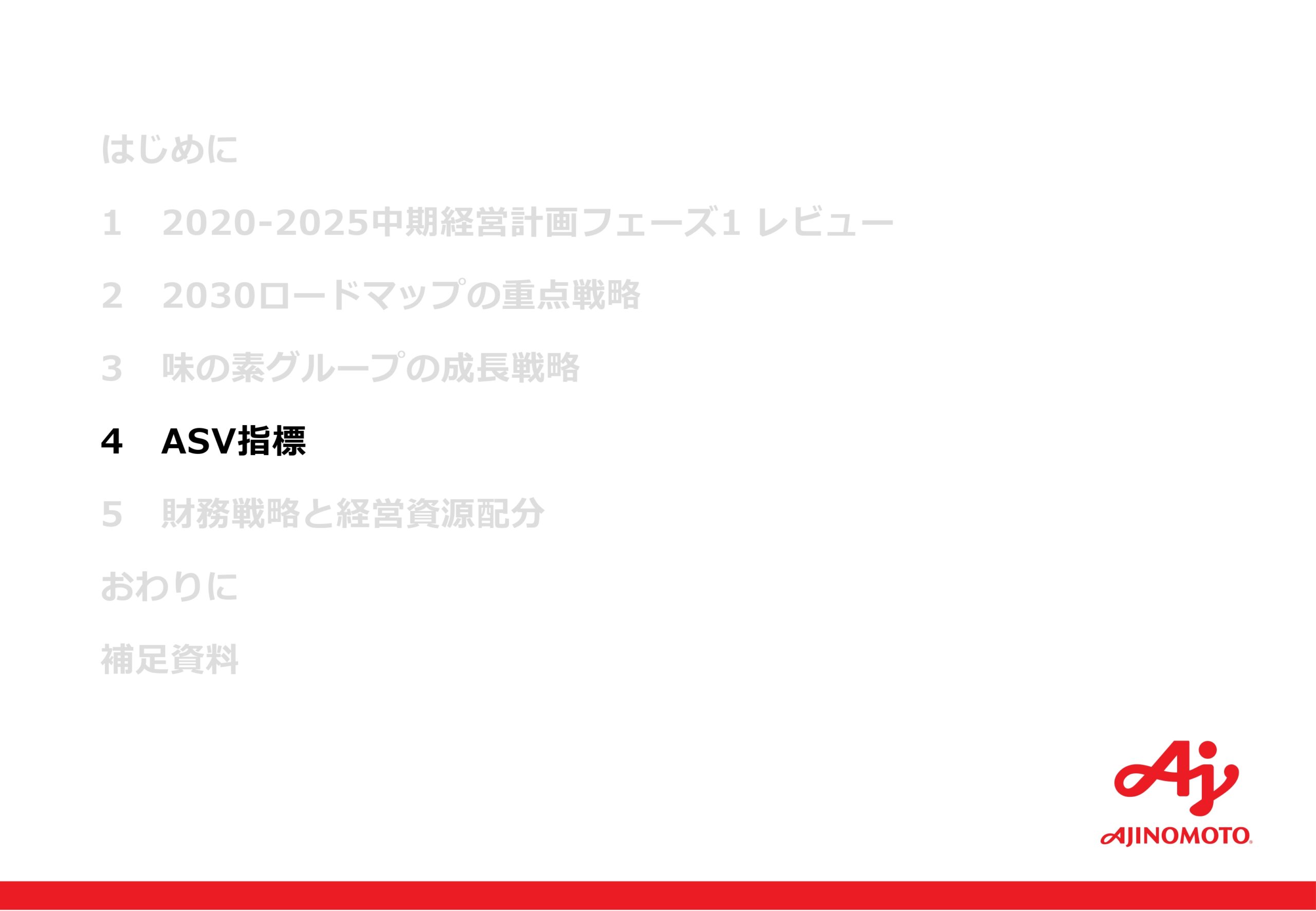 中期ASV経営2030ロードマップの画像30
