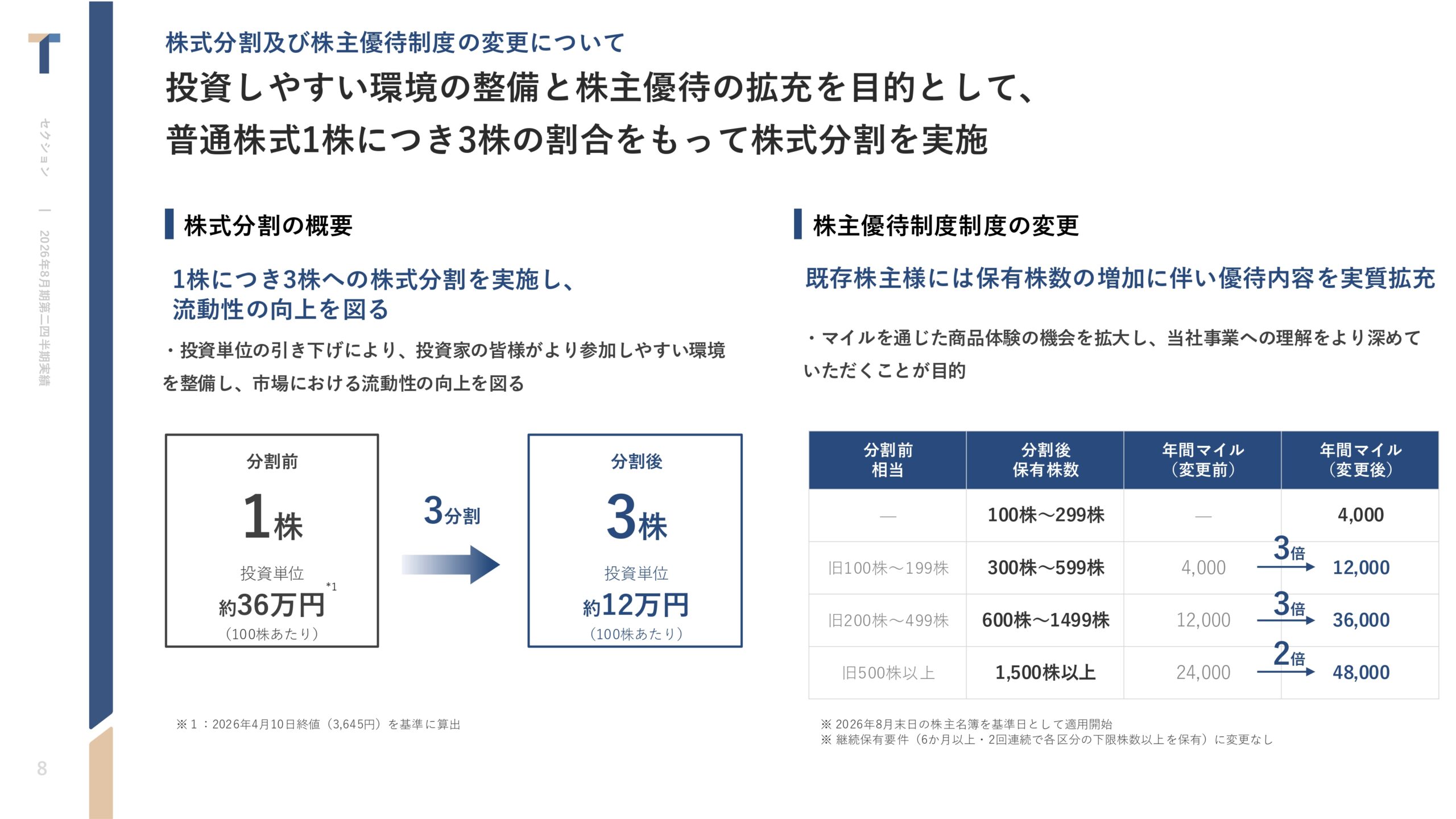 2026年8月期 第2四半期決算説明資料の画像8