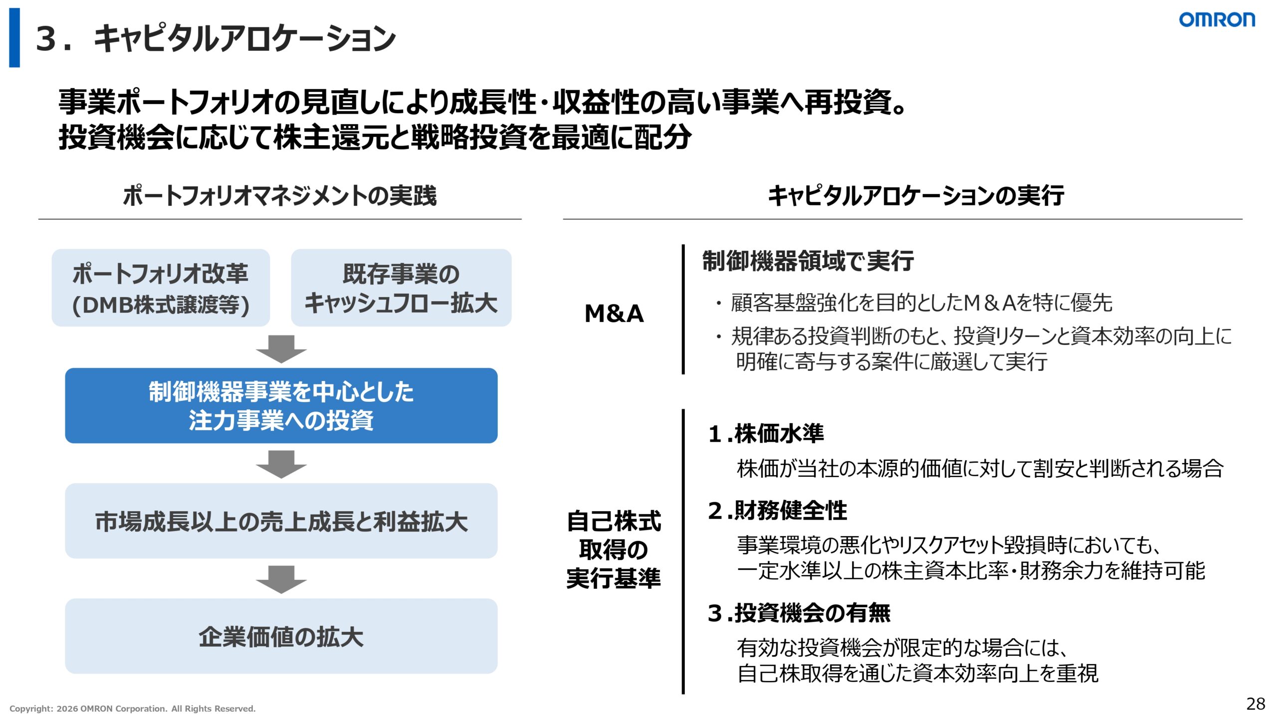2026年3月期決算説明資料
